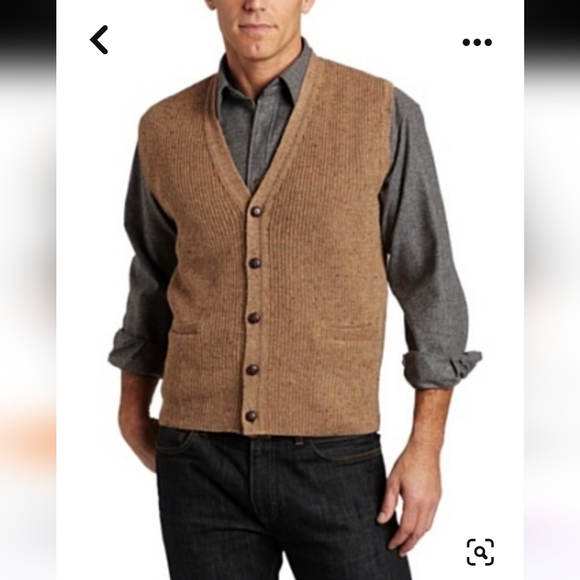 Pendleton Men's Shetland Vest size L